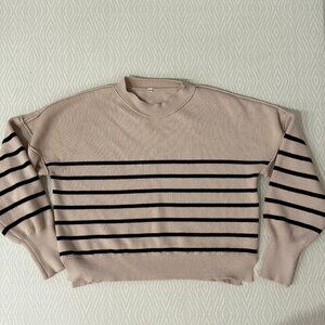 Striped Sweater Size Large